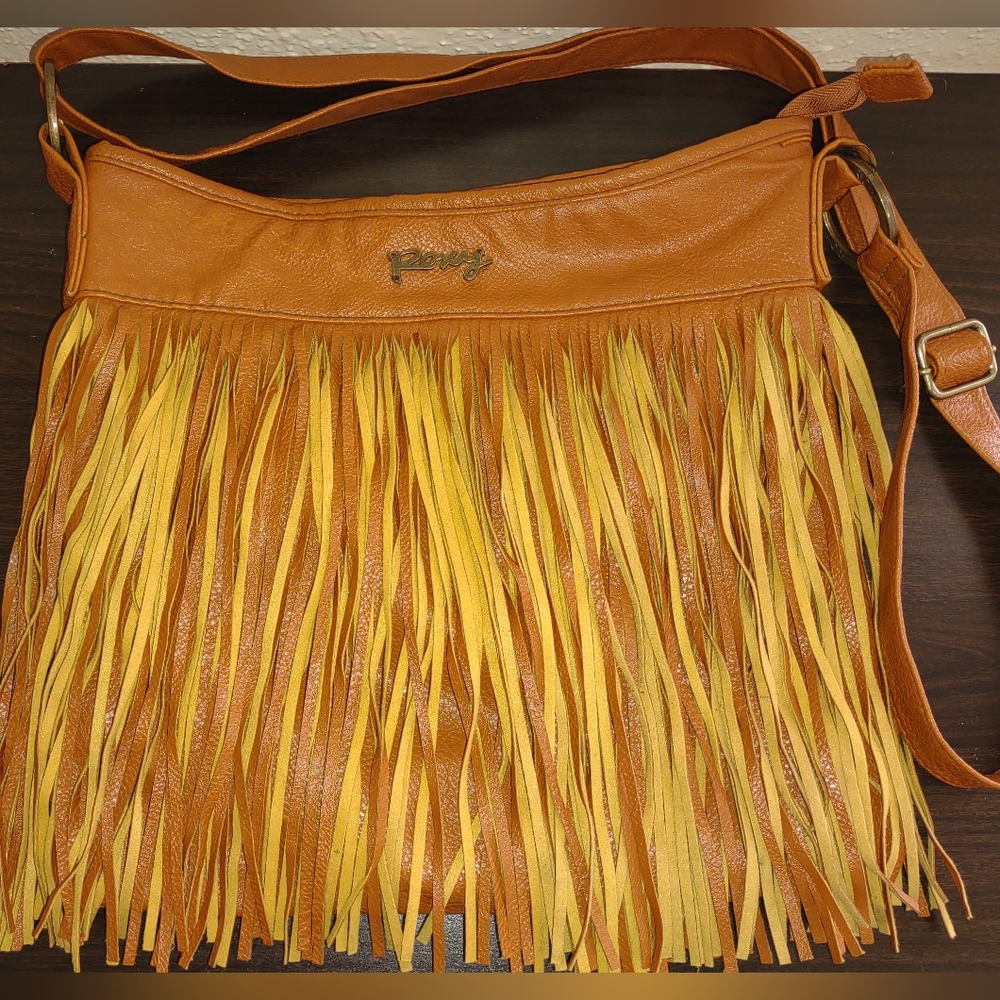 Roxy, fringe shoulder purse